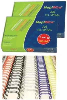 MAPİ SPİRAL TEL 2:1 1" BRONZ 50Lİ 210 13 10