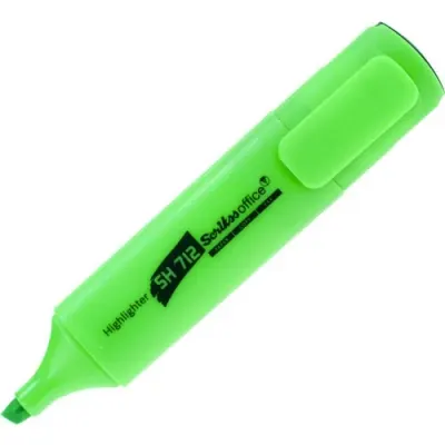SCRIKSS OFFICE FOSFORLU KALEM SH712 YEŞİL