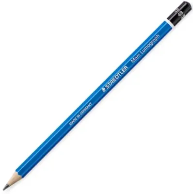 STAEDTLER KURŞUN KALEM DERECELİ MARS LUMOGRAPH 4B 100-4B