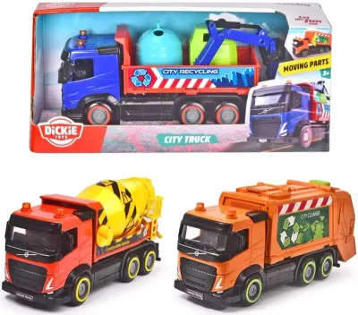 SİMBA DICKIE CITY TRUCK 3 ASST. SMB-203744014