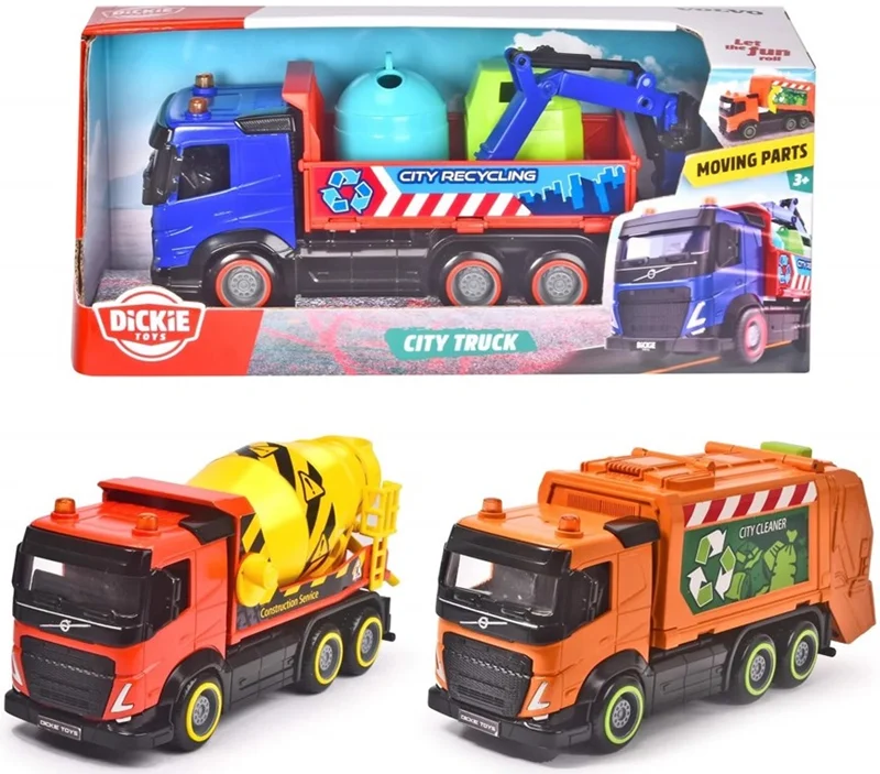 SİMBA DICKIE CITY TRUCK 3 ASST. SMB-203744014