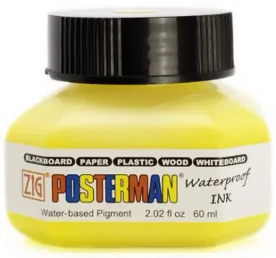 ZIG POSTERMAN WATERPROOF MÜREKKEP 050 YELLOW