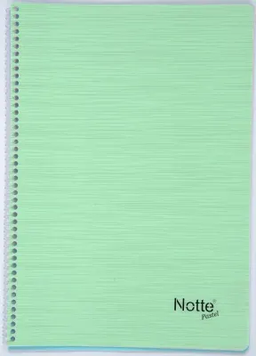 NOTTE DEFTER A4 PASTEL SPR. PP 100YP. ÇİZGİLİ 60-333