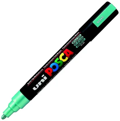 UNİ POSTER MARKÖRÜ POSCA PC-5M 1.8-2.5 METALİK YEŞİL