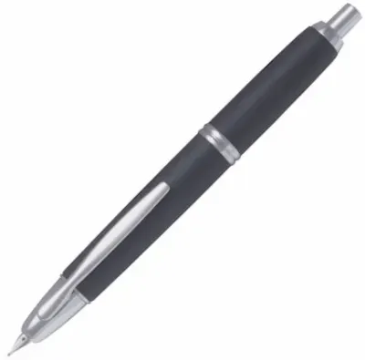 PILOT DOLMA KALEM CAPLESS WOODEN RHODIUM ACCENTS SİYAH MEDIUM FC-2500RR-B-M-COF