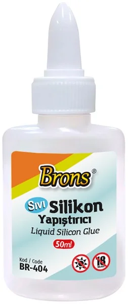 BRONS YAPIŞTIRICI SIVI SİLİKON   50ml BR-404 (Best)