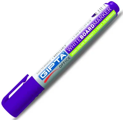 GIPTA TAHTA KALEMİ DOLDURULABİLİR MOR F1374