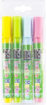 PICADOR TEKSTİL KALEMİ PERMANENT 450 4'LÜ PASTEL S/P/M/A.Y KX 105B