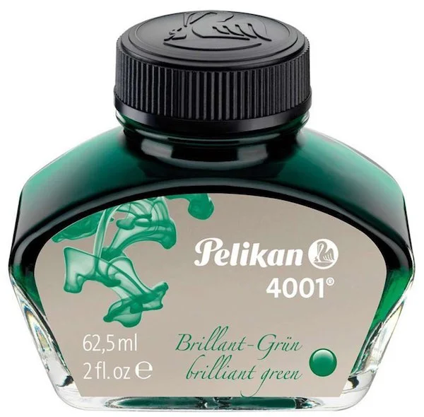 PELİKAN DOLMA KALEM MÜREKKEBİ 4001 62.50 ML YEŞİL