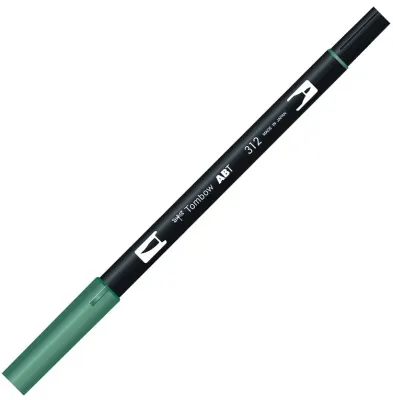 TOMBOW AB-T DUAL BRUSH PEN GRAFİK KALEMİ HOLLY GREEN (312) T-AB-T 312