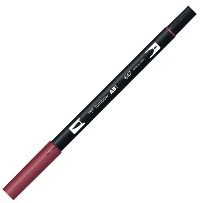 TOMBOW AB-T DUAL BRUSH PEN GRAFİK KALEMİ CRIMSON (847) T-AB-T 847