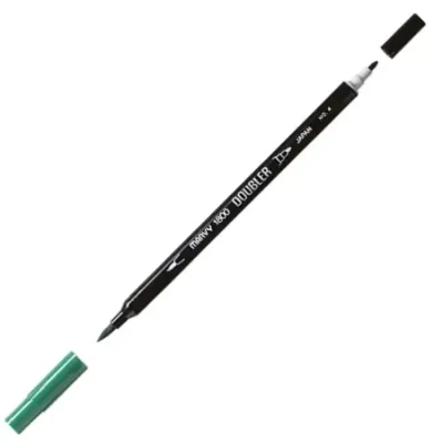 MARVY FIRÇA KALEM BRUSH PEN ÇİFT UÇLU 1800-004 GREEN