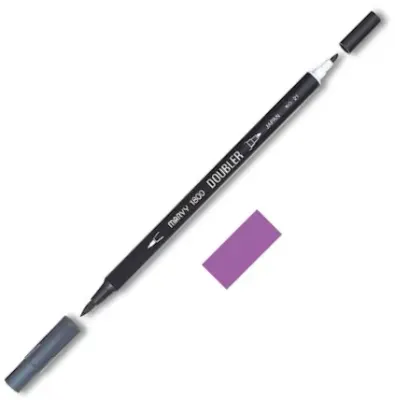 MARVY FIRÇA KALEM BRUSH PEN ÇİFT UÇLU 1800-063 WINE