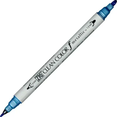 ZIG CLEAN COLOR F METALLIC TCS-8000 125 BLUE