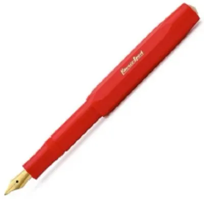 KAWECO DOLMA KALEM KLASİK SPORT KIRMIZI M UÇ 10001147
