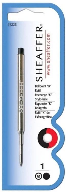 SHEAFFER TÜKENMEZ KALEM REFİLİ 99335 MEDIUM SİYAH BLS.