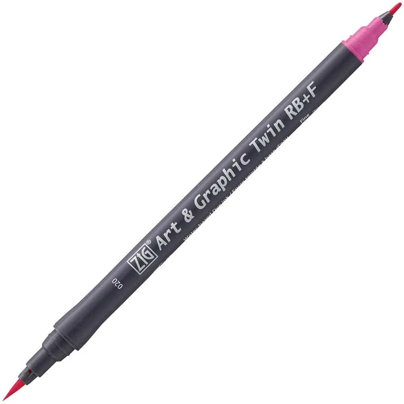 ZIG ART&amp;GRAPHIC TWIN RB TUT-95 20 PINK