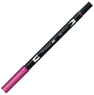 TOMBOW AB-T DUAL BRUSH PEN GRAFİK KALEMİ RHODAMINE RED (725) T-AB-T 725