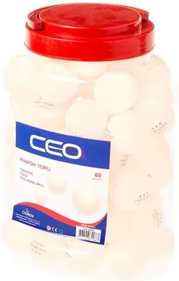 CEO PİNPON TOPU 60 LI BEYAZ  CEO-PN0001 (Best)