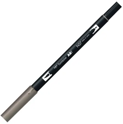TOMBOW AB-T DUAL BRUSH PEN GRAFİK KALEMİ WARM GRAY 5 (N57) T-AB-T N57