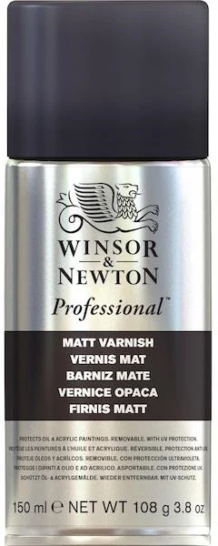 W&N YARDIMCI MALZEME MATT VARNISH (MAT VERNİK) 150 ML SPREY WN-3034981
