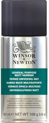 W&amp;N YARDIMCI MALZEME ALL-PURPOSE MATT VARNISH 150 ML SPREY WN-3034989