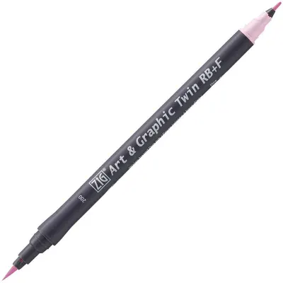 ZIG ART&GRAPHIC TWIN RB TUT-95 200 SUGARE ALM.PINK