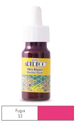 ARTDECO EBRU BOYASI 30 ML (DAMLALIKLI) FUŞYA Y-016B -53 (Best)