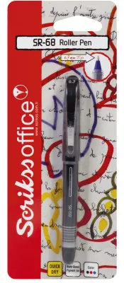 SCRIKSS OFFICE ROLLER KALEM SR-68 0.7 SİYAH BLS.