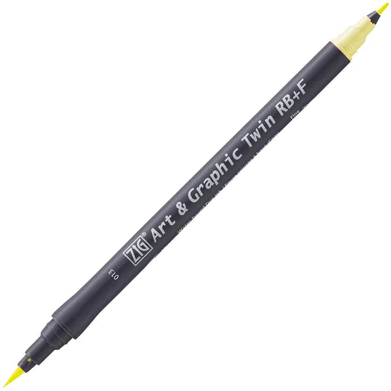 ZIG ART&GRAPHIC TWIN RB TUT-95 13 PALE YELLOW