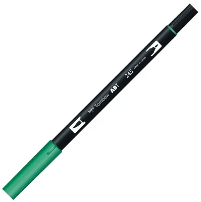 TOMBOW AB-T DUAL BRUSH PEN GRAFİK KALEMİ SAP GREEN (245) T-AB-T 245