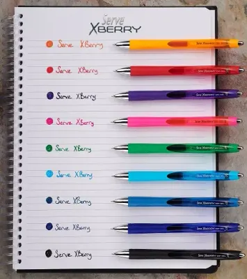 SERVE JEL KALEM İĞNE UÇ XBERRY 0.5 TURKUAZ 11 SV-XBRGELI0.5-11