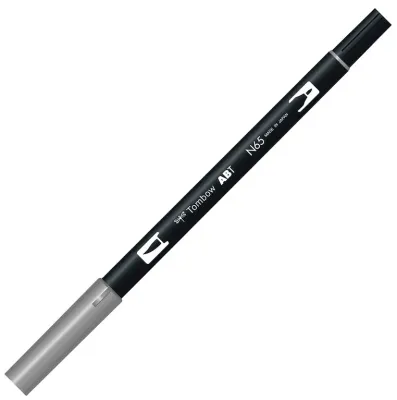TOMBOW AB-T DUAL BRUSH PEN GRAFİK KALEMİ COOL GRAY 5 (N65) T-AB-T N65