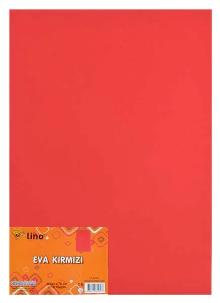 LİNO EVA 50x70 2MM KIRMIZI RBE-508