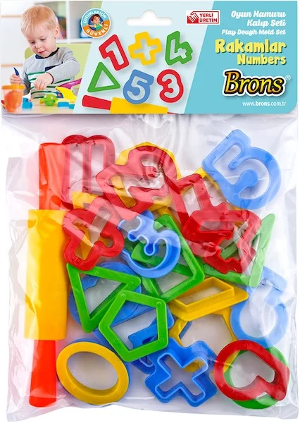 BRONS OYUN HAMURU KALIBI SETİ MATEMATİK BR-472 (Best)
