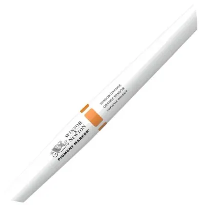W&N PIGMENT MARKER WINSOR ORANGE 724 WN-0202724