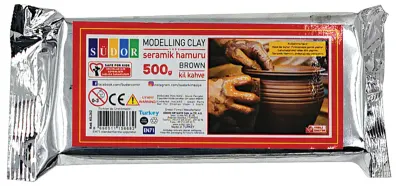 SÜDOR KİL SERAMIK 500 GR KAHVE KİL262