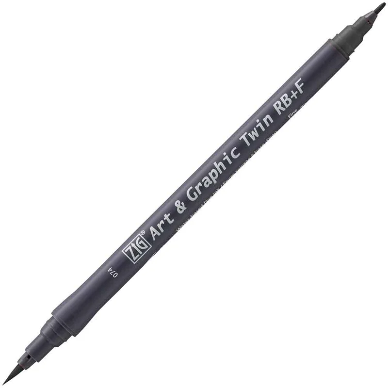 PASİF ZIG ART&GRAPHIC TWIN RB TUT-95 74 DARK GRAY