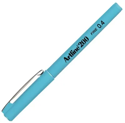ARTLINE FINELINER KALEM FINE 200N 0.4 AÇIK MAVİ A-EK-200N L.BLU (Best)