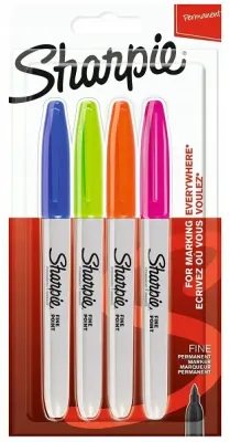SHARPIE PERMANENT SET FINE 4 LÜ CANLI 2065403