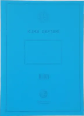 DİLMAN KURS DEFTERİ DİKİŞLİ PP KAPAK 20x28 24 YP 5328 (Best)