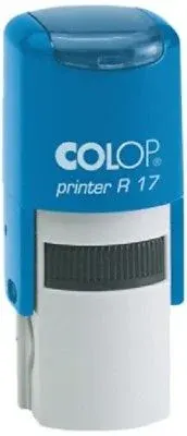 COLOP KAŞE R17 OTOMATİK YUVARLAK MAVİ KASA-KEÇE15314246
