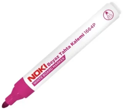 NOKİ BEYAZ TAHTA KALEMİ PEMBE 1664P