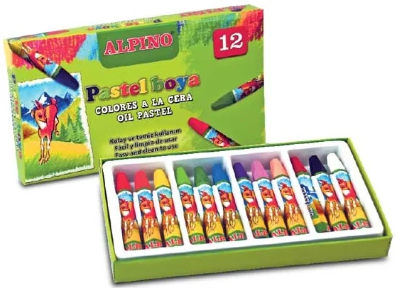 ALPINO PASTEL BOYA 12 Lİ DC-008299 / DC-038296