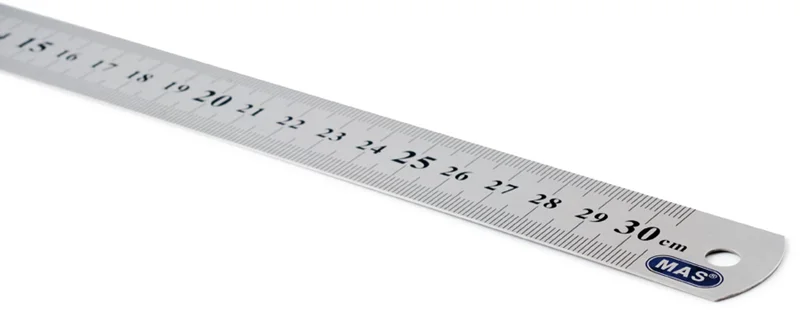 MAS CETVEL 2330 ÇELİK 30 CM (Best)