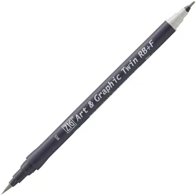 ZIG ART&amp;GRAPHIC TWIN RB TUT-95 805 GRAY TINT