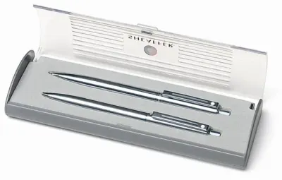 SHEAFFER TÜKENMEZ KALEM + VERSATİL KALEM SET SENTINEL 323-9 PARLAK KROM