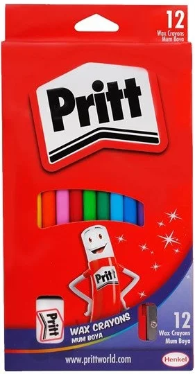 PRITT PASTEL BOYA SİLİNEBİLİR 12 RENK 1433960