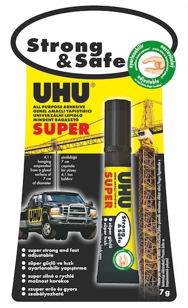UHU YAPIŞTIRICI SUPER STRONG-SAFE BLS. TEKLİ UHU39370