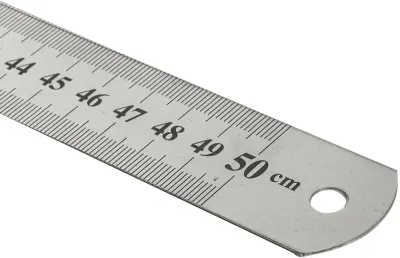 KRAF ÇELİK CETVEL 50 CM INCH ÖLÇÜLÜ 550G